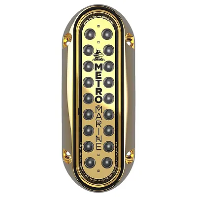 Metro Marine High-Output Elongated Vertical Mount Light w/Intelligent Monochroma