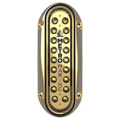 Metro Marine High-Output Elongated Vertical Mount Light w/Intelligent Monochroma