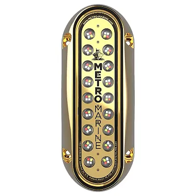 Metro Marine High-Output Elongated Vertical Mount Light w/Intelligent Full Spect