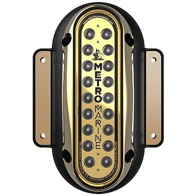 Metro Marine High-Output Vertical Surface Mount Light w/Intelligent Monochromati