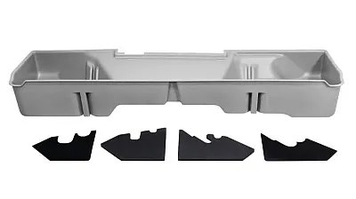 Du-Ha Underseat Storage Gun Case 07-13 Gmc & Chevy Light Gray