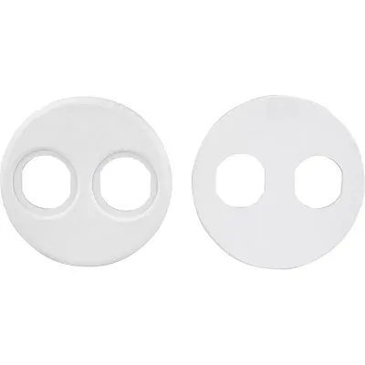 Sea-Dog 4&quot; Gauge Power Socket Adapter Mounting Plate - White