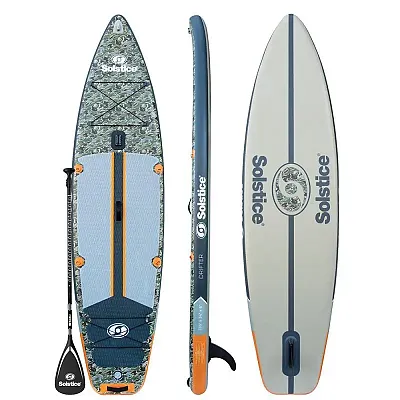 Solstice Watersports 11&#39;6&quot; Drifter Fishing Inflatable Stand-Up Paddleboard K