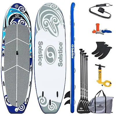 Solstice Watersports 16&#39; Maori Giant Inflatable Stand-Up Paddleboard w/Leash