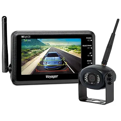 Voyager WiSight 2.0 - 4.3&quot; Monitor w/Camera - Wireless