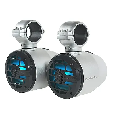 Roswell R 6.5&rdquo; Tower Speakers - Anthracite Grille - 60W RMS &amp; 120W Pea