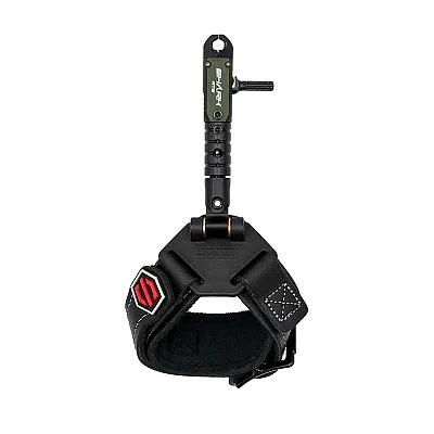 Scott Archery Shark Rts Double Jaw Black Leather Release (Green Accents)
