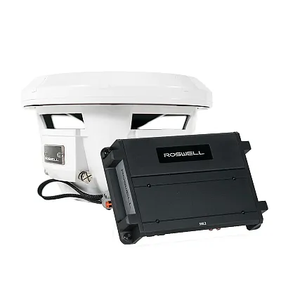Roswell R1 10&quot; Subwoofer Package - White