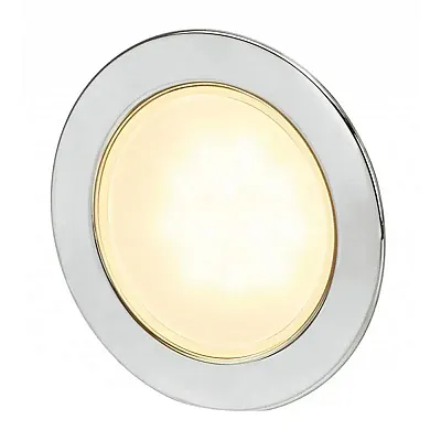 Hella Marine Round Warm White EuroLED 95 Gen 2 LED Down Light - Stainless Steel 