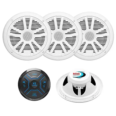 Boss Audio MG250W.64 Kit w/MGR150B &amp; 2 Pairs of MR6W Speakers