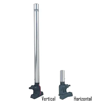 Perko 14&quot; Folding Mount Pole Light - White All Round Light