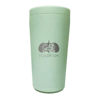 Toadfish Non-Tipping Can Cooler 2.0 - Universal Design - Seagrass