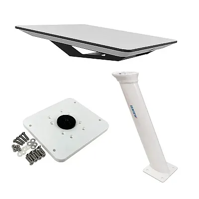 KVH Starlink Flat Panel Kit w/24&quot; Seaview Pedestal Mount &amp; Adastlka Starlink
