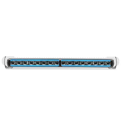 Hella Marine Sea Hawk-470 Pencil Beam Light Bar w/Blue Edge Light &amp; White Ho