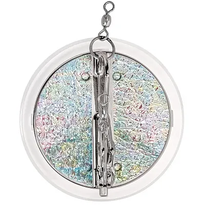 Luhr-Jensen 3-1/4&quot; Dipsy Diver - Silver/Silver Bottom Crush