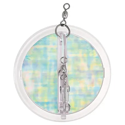Luhr-Jensen 4-1/8&quot; Dipsy Diver - Clear/Clear Bottom UV Moon Jelly