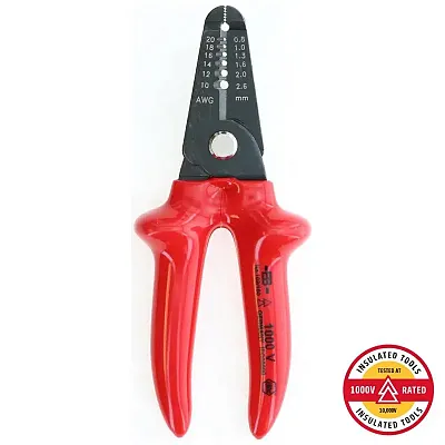 Wiha 10-20 Awg 6.3&quot; Insulated Wire Strippers/Cutters