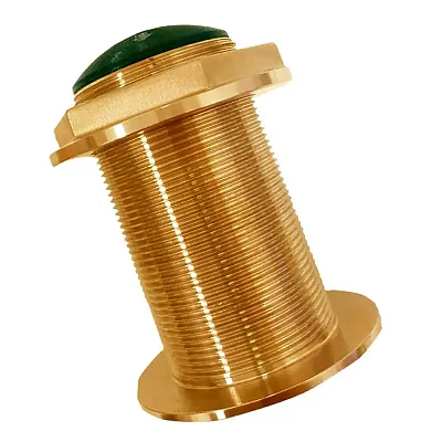 SI-TEX Low-Profile Thru-Hull CW Dual-Frequency Transducer - 600W, 0&deg; Tilt, 5