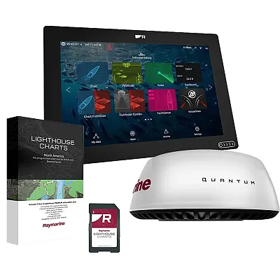 Raymarine Axiom+ 12 RV Chartplotter/Fishfinder w/Raymarine Quantum&trade; Q24C R
