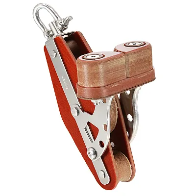 Barton TUPHblox Fiddle Block w/Swivel &amp; Cam - 20mm (25/32&Prime;) Size 0