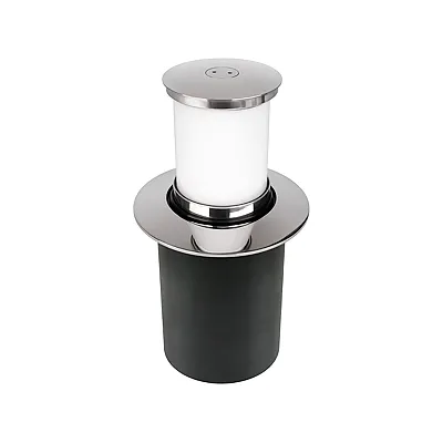 Quick Secret Light L - Pop Up - 6W - Stainless Steel - Warm