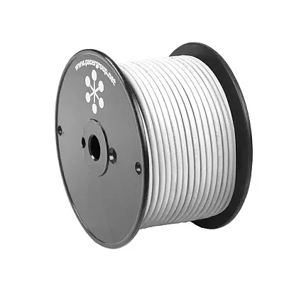 Pacer White 10 AWG Primary Wire - 20&#039;