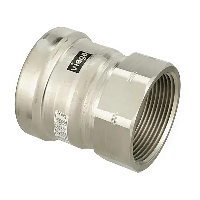 Viega MegaPress 316 FKM FPT Adapter - 2-1/2" x 2-1/2" (FPT)