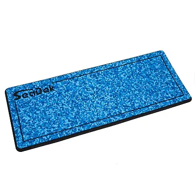 SeaDek 14&rdquo; x 36" 20mm Dual Density Small Helm Pad w/SeaDek Logo - Brushed 