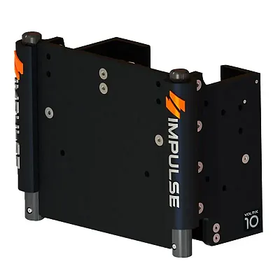 IMPULSE XL 10&quot; Set Back Electric Jack Plate w/Standard Control - Black Anodize