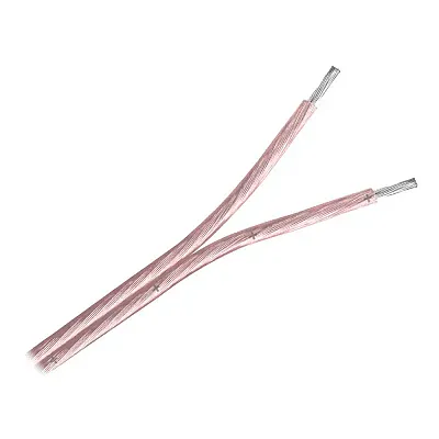 Pacer Clear 16/2 AWG Two Conductor Speaker Wire - 100&#039;