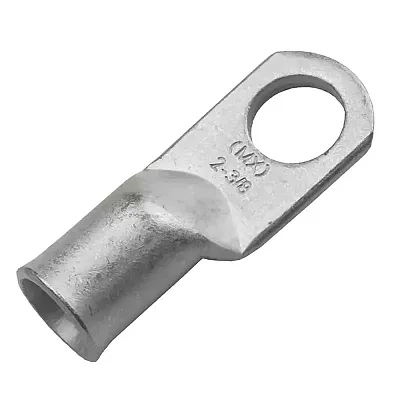 Pacer Tinned Lug 2 AWG - 3/8&quot; Stud Size - 10 Pack