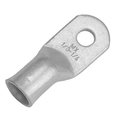 Pacer Tinned Lug 1/0 AWG - 1/4&quot; Stud Size - 10 Pack