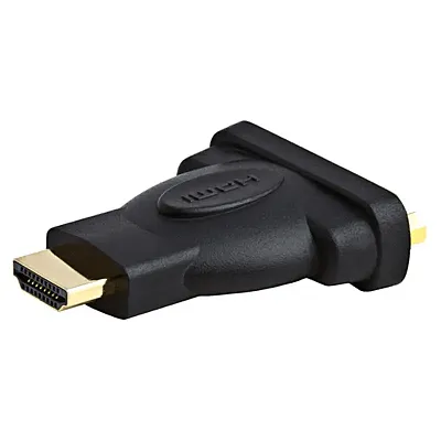 Cmple 105-N HDMI Male to DVI-D(24+1) Female Adapter, Gold Plated