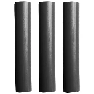 Pacer Battery Cable Heat Shrink Tubing - 1" x 12" - Black (3-Pieces)