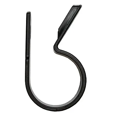 Pacer UV Resistant Nylon C-Clamps - 3/4&quot; - Black - 25 Pack