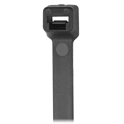 Pacer 6&quot; Cable Tie - Black - 30-40lb Tensile Strength - 1.5&quot; Bundle Diameter - 1