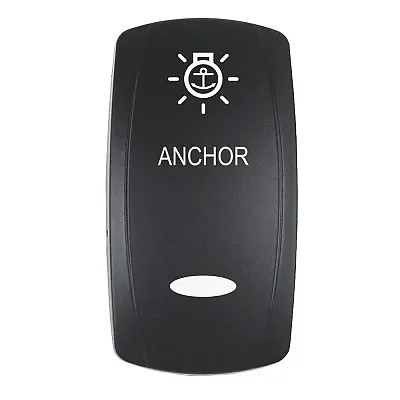 Pacer Actuator - &#039;ANCHOR&#039; f/V Series Contura Switches - Black - Laser Etched (To
