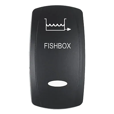 Pacer Actuator - &#039;FISHBOX&#039; f/V Series Contura Switches - Black - Laser Etched (T