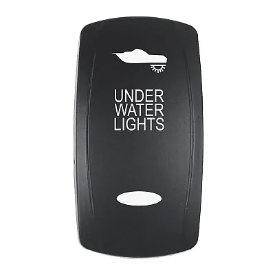 Pacer Actuator - 'UNDER WATER LIGHTS' f/V Series Contura Switches - Black - Lase