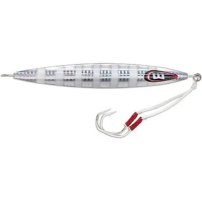 Williamson Kensaki 220 Jig - 6.75&quot; - 7-3/4oz - Silver Blink