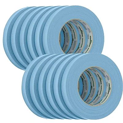 FrogTape CP 250 Medium-High Adhesion Masking Tape - 18MM x 55M x 8-Pack - Light 