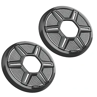 Fusion Apollo&trade; 6.5&quot; Shielded Grey Speaker Grilles (Pair)