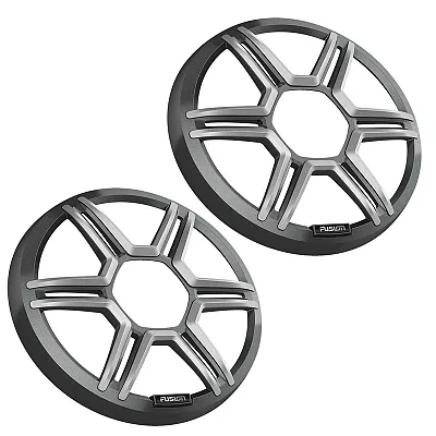 Fusion Apollo&trade; 7.7" Sports Grey Speaker Grilles (Pair)