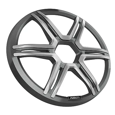 Fusion Apollo&trade; 12" Sports Grey Subwoofer Grille