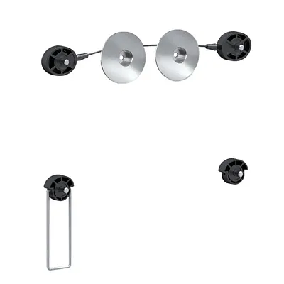 Cmple 1063-N Ultra Slim Fixed Wall Mount for 42&quot;-70&quot; LED, 3D LED