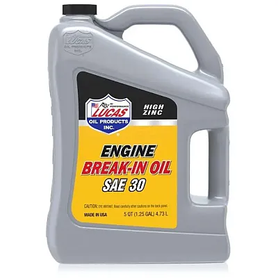 Lucas Oil Sae 30 Break In Oil 5 Qt
