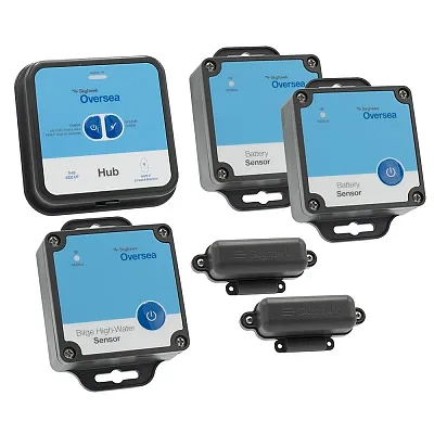 Skyhawk Oversea Fishing Bundle Hub - 1 Oversea Hub, 2 Battery Sensors, 2 Entry S