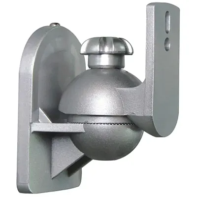 Cmple 1066-N Speaker Wall Mount for satellite speakers, Silver -