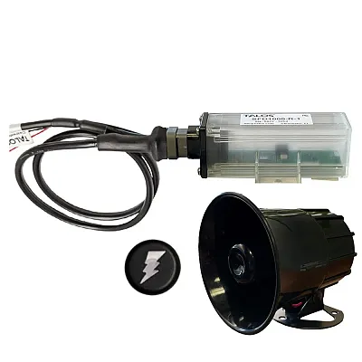 TALOS Remote Housing Lightning Detection System w/20&#039; Cable &amp; External Horn 