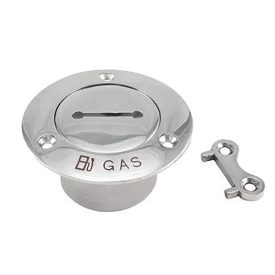Whitecap Pipe Deck Fill w/Key - 2&quot; Pipe (Gas)